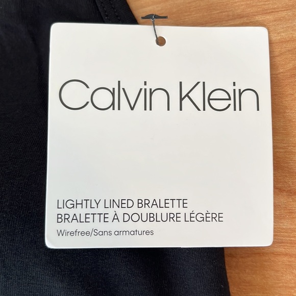 CALVIN KLEIN Black Bralette - Picture 2 of 6